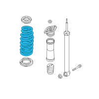 OEM 2017 Kia Optima Spring-Rear Diagram - 55350A8510