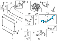 OEM 2020 Hyundai Sonata Pipe-Heater Diagram - 25457-2J600