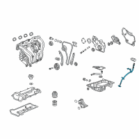 OEM 2007 Saturn Ion Guide Tube Diagram - 12611013