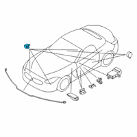 OEM 2021 BMW M235i xDrive Gran Coupe ACCELERATING SENSOR Diagram - 65-77-6-830-604