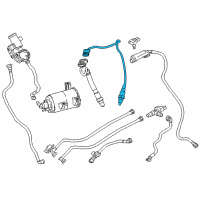 OEM 2017 BMW 340i xDrive Oxygen Sensor Diagram - 11-78-8-611-294