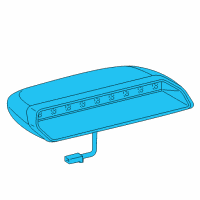 OEM 2010 Lexus GS450h Lamp Set, Stop Center Diagram - 81006-30011-A1