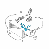 OEM 1997 Pontiac Grand Prix Hose & Tube Assembly Diagram - 10443399