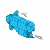 OEM 2013 Chevrolet Cruze Starter Diagram - 25194634