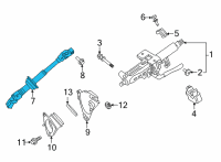 OEM 2022 Lexus NX350 Steering Shaft Diagram - 4522042010