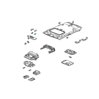 OEM 2006 Acura TSX Bulb (12V 2.0W) Diagram - 83223-S7A-J51