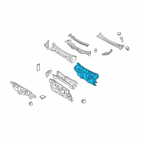 OEM 2010 Mercury Mariner Insulator Diagram - 9L8Z-7801670-A