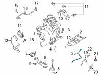 OEM 2016 Ford F-350 Super Duty Sensor Diagram - BC3Z-12B591-C