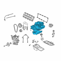 OEM 2003 Dodge Ram 1500 Intake Manifold Diagram - 5101945AB