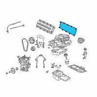 OEM Dodge Magnum Gasket-Valve Cover Diagram - 53021535AE