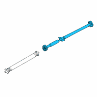 OEM Kia K900 Shaft Assembly-PROPELLER Diagram - 49100J6200