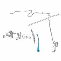 OEM 2018 Ford Transit Connect Rear Arm Diagram - DT1Z-17526-A