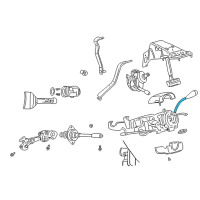 OEM 2003 Dodge Durango Shifter-Gearshift Diagram - 55351132AA