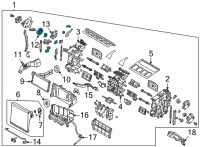 OEM 1997 Hyundai Elantra Transaxle Mounting Bracket Assembly Diagram - 21830-29100