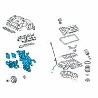 OEM 2021 Toyota Camry Front Cover Diagram - 11310-0P050