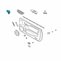 OEM 2005 Hyundai Tiburon Switch Assembly-Door Diagram - 93560-2C100