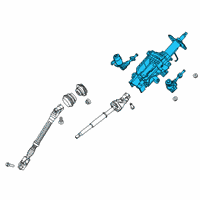 OEM Lincoln Aviator Column Assembly Diagram - L1MZ-3C529-E