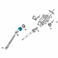 OEM 2020 Ford Police Interceptor Utility Coupling Shield Diagram - L1MZ-3C611-A