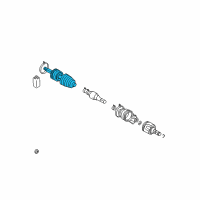 OEM 2005 Dodge Stratus FLANGE-Outer Cv Joint Diagram - MR446051