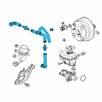 OEM Chevrolet Impala Limited Hose Assembly Diagram - 22803073