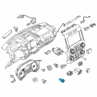 OEM Ford Power Switch Diagram - HL3Z-10B776-AA