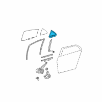 OEM 2007 Toyota Yaris Weatherstrip Diagram - 68188-52080