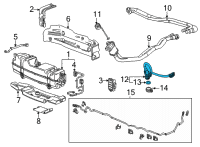 OEM 2022 Chevrolet Tahoe Injector Diagram - 55515114