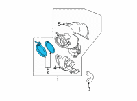 OEM Acura TLX V-BAND SET (D127) Diagram - 18010-6S9-305