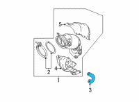 OEM 2022 Acura TLX STAY, CONVERTER Diagram - 11941-6S9-A00
