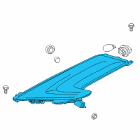 OEM Nissan Body Assy-Front Combination Lamp, LH Diagram - 26129-3YM2C