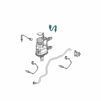 OEM 2004 Saturn Vue Oxygen Sensor Diagram - 12581688