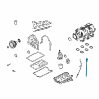 OEM 2005 Mercury Mountaineer Dipstick Diagram - 5R3Z-6750-AA