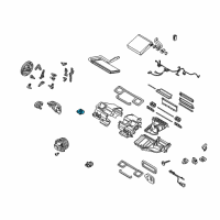 OEM BMW Z4 Actuator Drive For Central Kinematics Diagram - 64-11-6-936-713