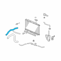 OEM 2015 Honda Crosstour Hose, Water (Upper) Diagram - 19501-R53-A00