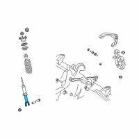 OEM 2011 Ram 1500 ABSORBER-Suspension Diagram - 68040882AE