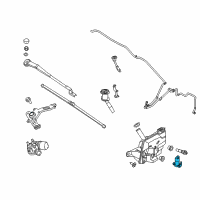 OEM 2021 Ford Transit-350 HD Washer Pump Diagram - BV6Z-17664-D