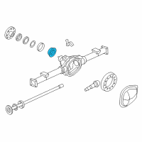 OEM 1999 Ford F-350 Super Duty Outer Bearing Diagram - F81Z-4621-BA