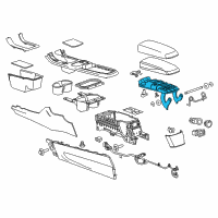 OEM 2013 Chevrolet Volt Hinge Diagram - 20914843