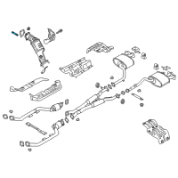 OEM Kia K900 Stud Diagram - 285152A100