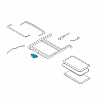 OEM Ford Freestyle Motor Diagram - 4F9Z-15790-AA