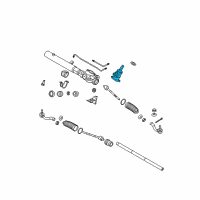 OEM 2013 Hyundai Genesis Valve Assembly Diagram - 57716-3M910