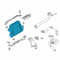 OEM 2015 Ford Expedition Intercooler Diagram - DL3Z-6K775-B