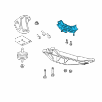 OEM 2012 Chevrolet Caprice Mount Asm-Trans Diagram - 92237122