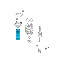 OEM 2019 BMW X6 Additional Damper, Rear, W/ Prot. Tube Diagram - 33-53-6-865-130