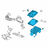 OEM 2015 Buick Regal Air Cleaner Body Diagram - 22754175