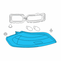 OEM 2016 BMW Z4 Tail Light, Left Diagram - 63-21-7-191-777