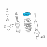 OEM Acura MDX Rubber, Rear Diagram - 52686-TZ5-A01