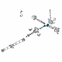 OEM Nissan Juke Gear Set-Final Drive Diagram - 38100-1KD0A