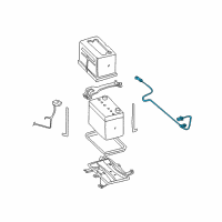 OEM 2000 Infiniti I30 Cable Assy-Battery Earth Diagram - 24080-2Y100