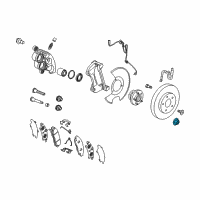 OEM 2019 Buick Envision Axle Nut Diagram - 11612295